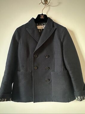 Dior Double-Breasted Navy Jacket